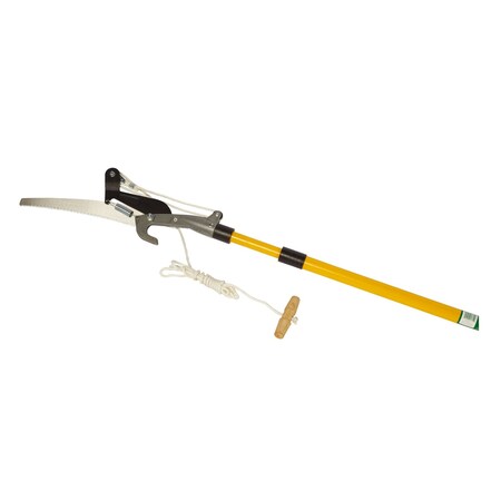 Emsco Group 13 Foot Pole Pruner, Collapsible Fiberglass Handle, 14 Gauge Steel Head 1755-1